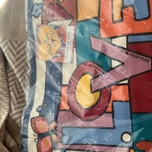 Love Multicolor Floral Tote Bag